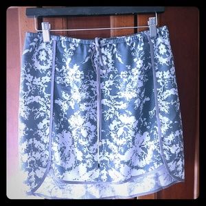 100% Silk Skirt high / low detail